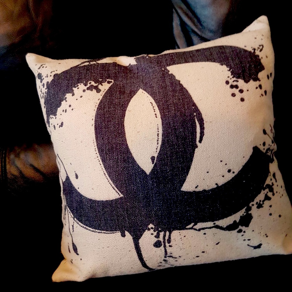 Vintage Chanel pillow